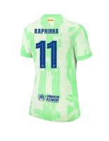 Barcelona Raphinha Belloli #11 Tredjedrakt Dame 2024-25 Korte ermer